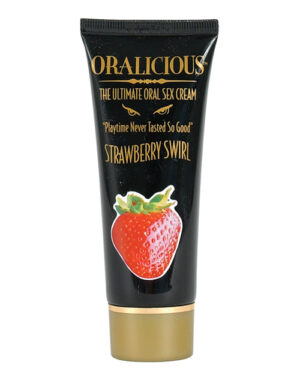 Oralicious – 2 Oz Strawberry Oral Sex Lube | Buy Online at Pleasure Cartel Online Sex Toy Store