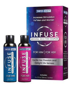 Swiss Navy Infuse Arousal Gels For Couples Sex Lubricants - Lube | Buy Online at Pleasure Cartel Online Sex Toy Store
