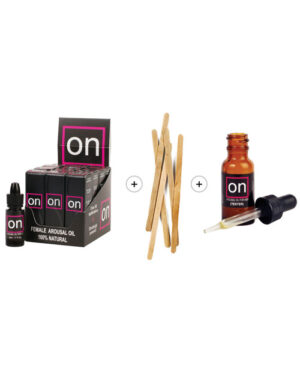 On Natural Arousal Oil For Her Refill Kit – Box Of 12 Sexual Enhancers | Buy Online at Pleasure Cartel Online Sex Toy Store