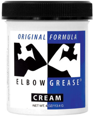 Elbow Grease Original Cream – 4 Oz Jar Gay & Lesbian Products | Buy Online at Pleasure Cartel Online Sex Toy Store