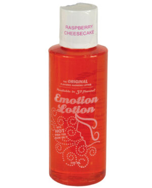 Emotion Lotion – Raspberry Cheesecake Flavored | Buy Online at Pleasure Cartel Online Sex Toy Store
