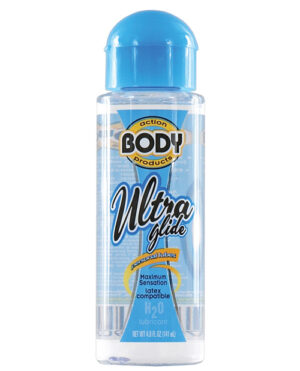 Body Action Ultra Glide Water Based – 4.8 Oz Bottle Sex Lubricants - Lube | Buy Online at Pleasure Cartel Online Sex Toy Store