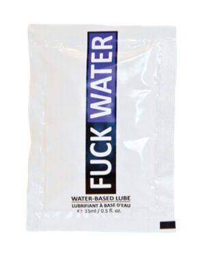 Fuck Water H2o Foil – .3 Oz Sex Lubricants - Lube | Buy Online at Pleasure Cartel Online Sex Toy Store