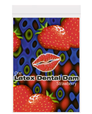 Trust Dam Latex Dental Dam – Strawberry Condoms | Buy Online at Pleasure Cartel Online Sex Toy Store