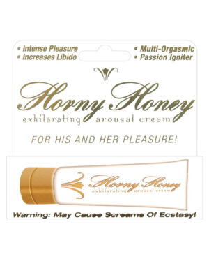 Horny Honey Stimulating Arousal Cream – 1 Oz Sexual Enhancers | Buy Online at Pleasure Cartel Online Sex Toy Store