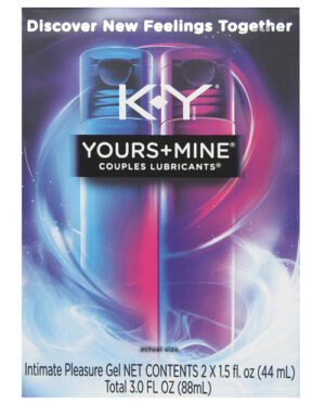 K-y Yours & Mine Gift Set Sex Lubricants - Lube | Buy Online at Pleasure Cartel Online Sex Toy Store