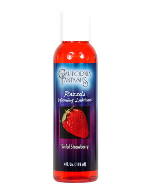 Razzels Warming Lubricant – 4 Oz Sinful Strawberry Sex Lubricants - Lube | Buy Online at Pleasure Cartel Online Sex Toy Store