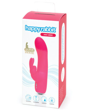 Happy Rabbit Mini Rabbit Rechargeable – Pink Rabbit Vibrators - Rechargeable | Buy Online at Pleasure Cartel Online Sex Toy Store
