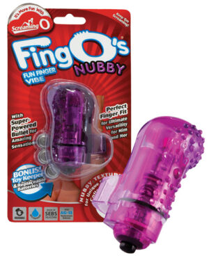 Screaming O Fingo’s – Nubby Purple Finger Vibrators | Buy Online at Pleasure Cartel Online Sex Toy Store