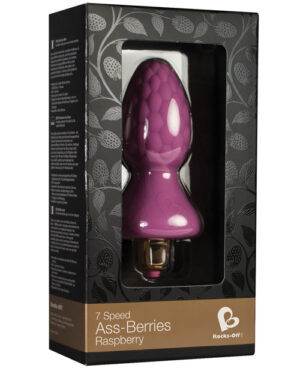 Rocks Off Ass Berries – 7 Speed Raspberry Anal Sex Toys | Buy Online at Pleasure Cartel Online Sex Toy Store