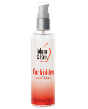 Adam & Eve Forbidden Anal Water Based Lube – 4oz Adam & Eve Sex Toys | Buy Online at Pleasure Cartel Online Sex Toy Store