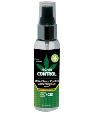 Higher Control Climax Control Gel For Men W-hemp Seed Oil – 2 Oz Hemp, Weed and THC Lubes, Lotions and Oils | Buy Online at Pleasure Cartel Online Sex Toy Store