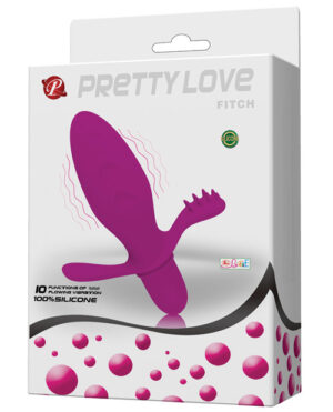 Pretty Love Fitch Anal Vibrator – Fuchsia Anal Sex Toys | Buy Online at Pleasure Cartel Online Sex Toy Store