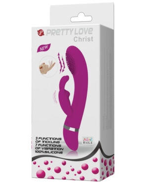 Pretty Love Christ Come Hither Rabbit – 7 Function Fuchsia Rabbit Vibrators | Buy Online at Pleasure Cartel Online Sex Toy Store