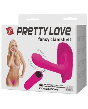 Pretty Love Fancy Remote Control Clamshell 30 Function – Fuchsia Rabbits & Specialities - Waterproof | Buy Online at Pleasure Cartel Online Sex Toy Store
