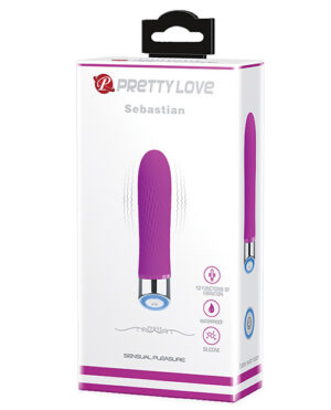 Pretty Love Sebastian Textured Mini Vibe Classic & Standard Vibrators | Buy Online at Pleasure Cartel Online Sex Toy Store