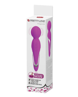 Pretty Love Fitzgerald Liquid Silicone Wand – Fuchsia Massage Lotions, Massagers, Massage Tools | Buy Online at Pleasure Cartel Online Sex Toy Store