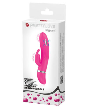 Pretty Love Ingram Electro Shock Vibrator – Fuchsia Electro Stim Sex Toys | Buy Online at Pleasure Cartel Online Sex Toy Store