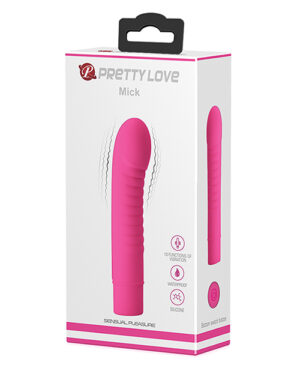 Pretty Love Mick 10 Function – Fuchsia Mini, Pocket, Micros, Etc. | Buy Online at Pleasure Cartel Online Sex Toy Store