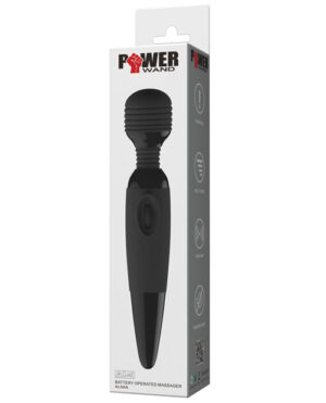 Pretty Love Power Wand – Black Massage Lotions, Massagers, Massage Tools | Buy Online at Pleasure Cartel Online Sex Toy Store