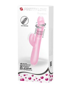 Pretty Love Truman Wavy Rotation Rabbit – Pink Rabbit Vibrators - Rechargeable | Buy Online at Pleasure Cartel Online Sex Toy Store