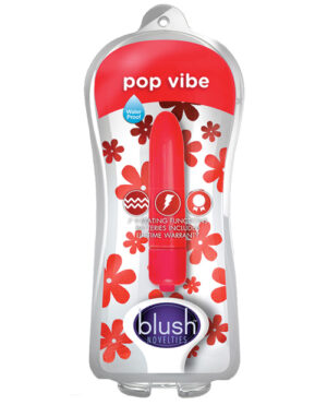 Blush Pop Vibe – 10 Function Cherry Red Blush Sex Toys | Buy Online at Pleasure Cartel Online Sex Toy Store