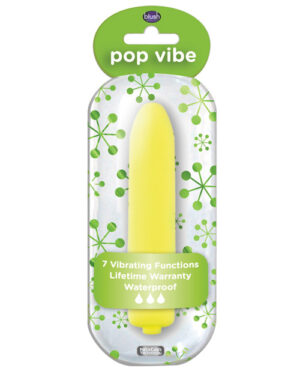 Blush Pop Vibe – 10 Function Lime Green Blush Sex Toys | Buy Online at Pleasure Cartel Online Sex Toy Store