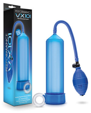 Blush Performance Vx101 Male Enhancement Pump – Blue Blush Sex Toys | Buy Online at Pleasure Cartel Online Sex Toy Store