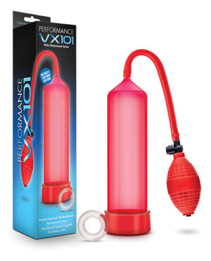Blush Performance Vx101 Male Enhancement Pump – Red Blush Sex Toys | Buy Online at Pleasure Cartel Online Sex Toy Store