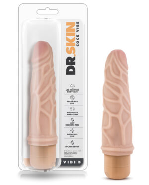 Blush Dr. Skin Vibe #3 – Beige Blush Sex Toys | Buy Online at Pleasure Cartel Online Sex Toy Store