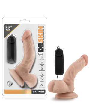 Blush Dr. Skin Dr. Ken 6.5″ Cock W-suction Cup – Vanilla Blush Sex Toys | Buy Online at Pleasure Cartel Online Sex Toy Store
