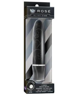 Blush Rose Bliss Vibe – Black Blush Sex Toys | Buy Online at Pleasure Cartel Online Sex Toy Store