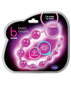 Blush B Yours Basic Anal Beads – Purple Anal Beads & Balls | Buy Online at Pleasure Cartel Online Sex Toy Store