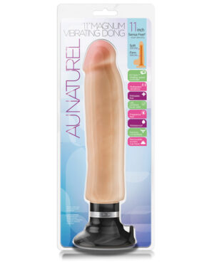 Blush Au Naturel 11″ Magnum Vibrating Dong – Beige Blush Sex Toys | Buy Online at Pleasure Cartel Online Sex Toy Store