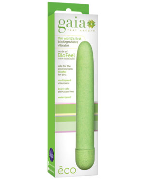 Blush Gaia Biodegradable Vibrator Eco- Green Blush Sex Toys | Buy Online at Pleasure Cartel Online Sex Toy Store