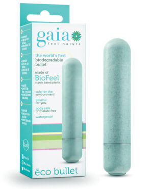 Blush Gaia Eco Bullet – Aqua Blush Sex Toys | Buy Online at Pleasure Cartel Online Sex Toy Store