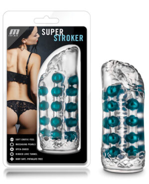 No Eta Blush M For Men Super Stroker – Clear Blow Job Sex Toys | Buy Online at Pleasure Cartel Online Sex Toy Store
