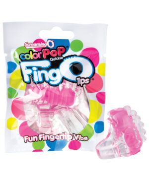 Screaming O Color Pop Fingo Tip – Pink Finger Vibrators | Buy Online at Pleasure Cartel Online Sex Toy Store