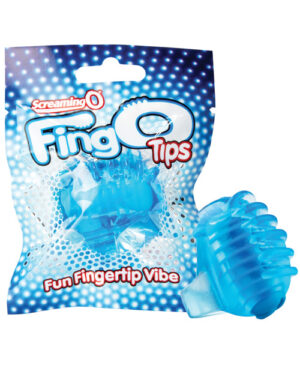 Screaming O Fingo Tips – Blue Finger Vibrators | Buy Online at Pleasure Cartel Online Sex Toy Store