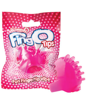 Screaming O Fingo Tips – Pink Finger Vibrators | Buy Online at Pleasure Cartel Online Sex Toy Store