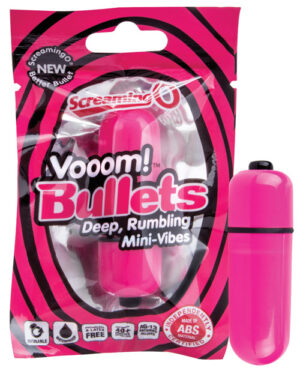 Screaming O Vooom Bullet – Strawberry Bullets & Egg Vibrators | Buy Online at Pleasure Cartel Online Sex Toy Store