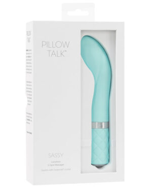 Pillow Talk Sassy G Spot Vibrator – Teal G-spot Vibrators & Toys | Buy Online at Pleasure Cartel Online Sex Toy Store