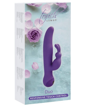 Touch By Swan Duo Rabbit Vibrator – Purple Rabbit Vibrators | Buy Online at Pleasure Cartel Online Sex Toy Store