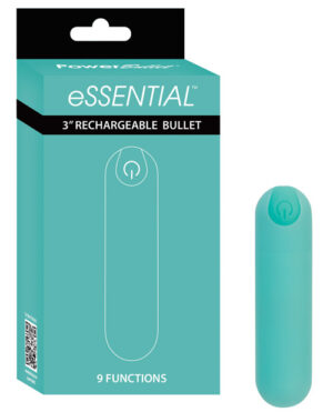 Essential Power Bullet – Teal Bullets & Egg Vibrators | Buy Online at Pleasure Cartel Online Sex Toy Store