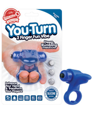 Screaming O You Turn – Blueberry Finger Vibrators | Buy Online at Pleasure Cartel Online Sex Toy Store
