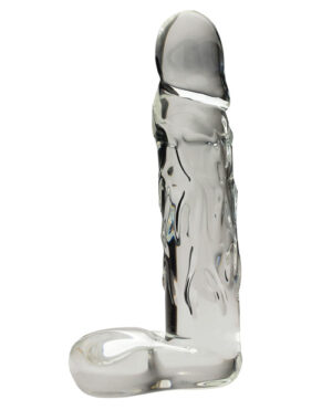 Blown Realistic Glass Large – Clear Dildos & Dongs | Buy Online at Pleasure Cartel Online Sex Toy Store