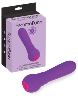 Femme Funn Ultra Bullet Massager – Purple Bullets & Egg Vibrators | Buy Online at Pleasure Cartel Online Sex Toy Store