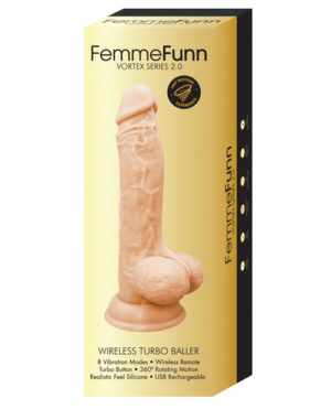 Femme Funn Turbo Baller 2.0 – Nude Dildos & Dongs | Buy Online at Pleasure Cartel Online Sex Toy Store
