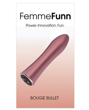 Femme Funn Bougie Bullet – Rose Gold Bullets & Egg Vibrators | Buy Online at Pleasure Cartel Online Sex Toy Store