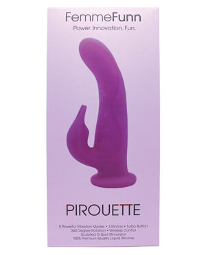 Femme Funn Pirouette – Purple Rabbit Vibrators | Buy Online at Pleasure Cartel Online Sex Toy Store